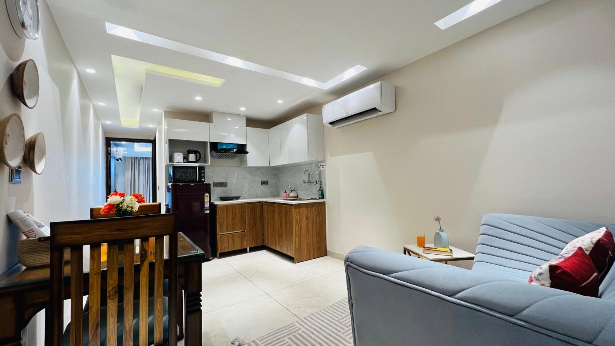 Zen Suites Gurgaon - Luxe Stays Collection 외부 사진