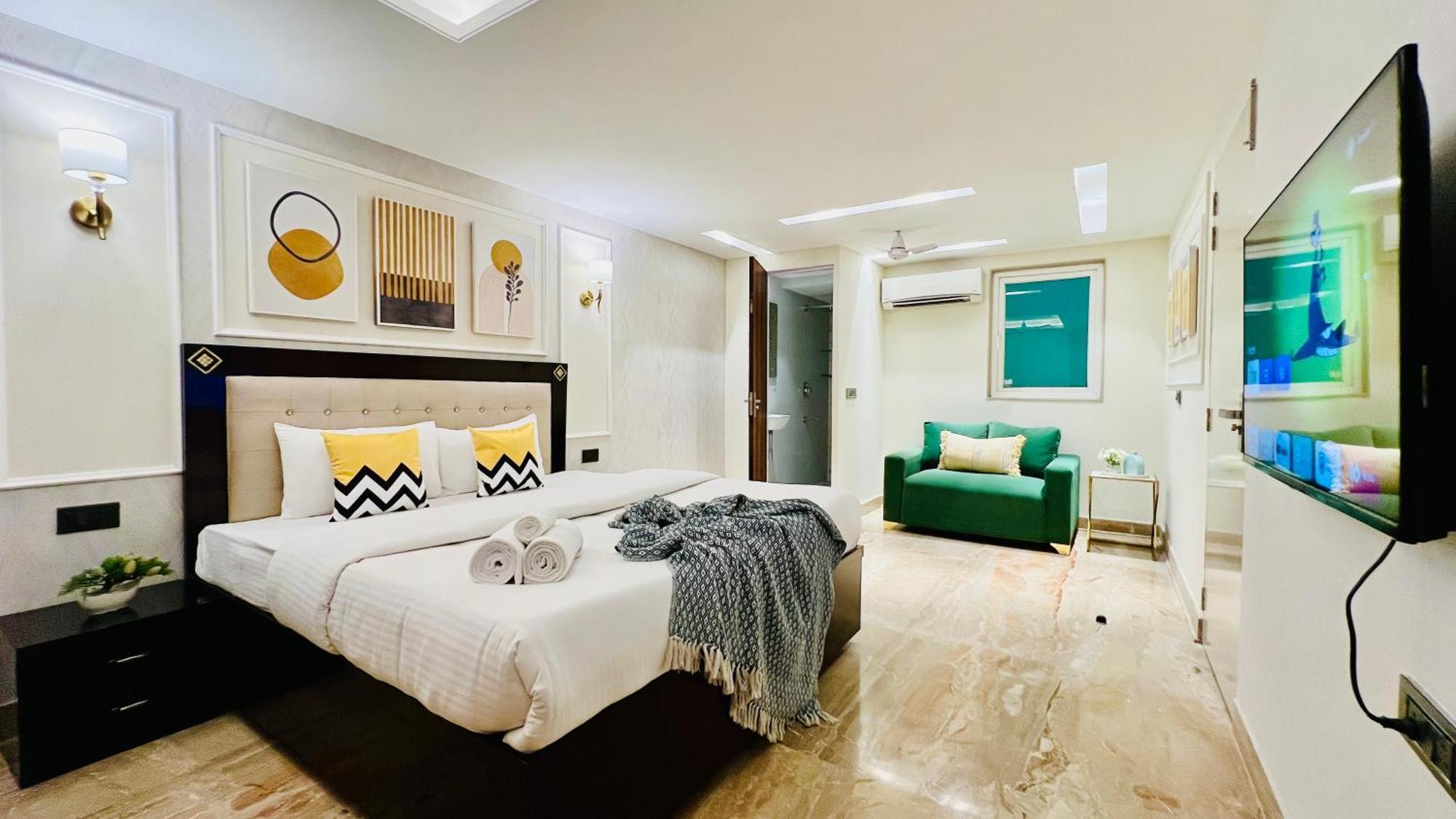 Zen Suites Gurgaon - Luxe Stays Collection 외부 사진